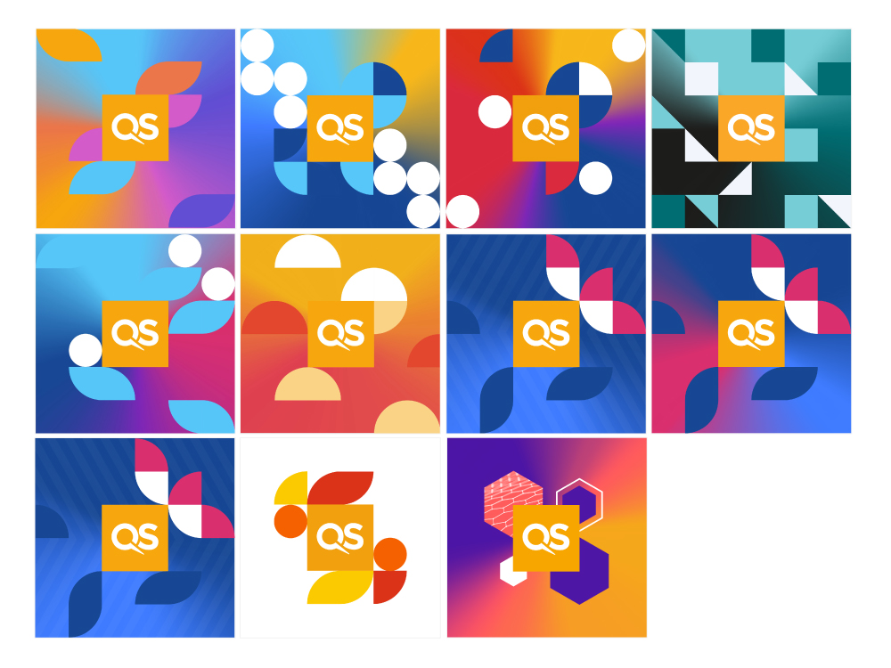 QS regional events collateral